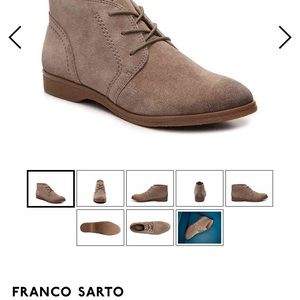 Franco Sarto Gray Bootie